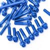 Blue Suzuki B-King GSX1300K 2008-2016 CNC Crankcase Cover Bolt Kit