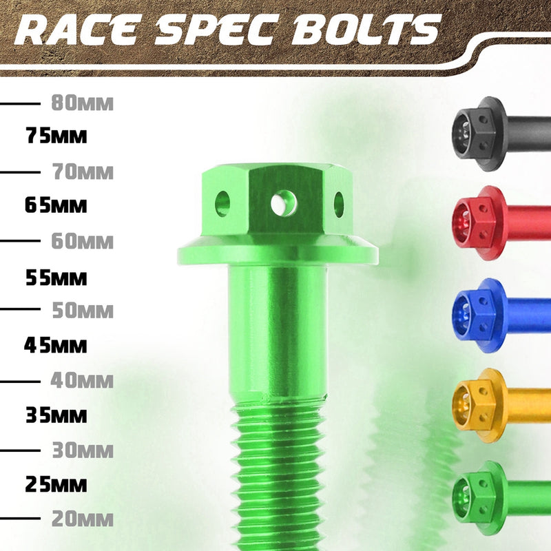 All color of Suzuki SV650 1999-2002 CNC Crankcase Cover Bolt Kit