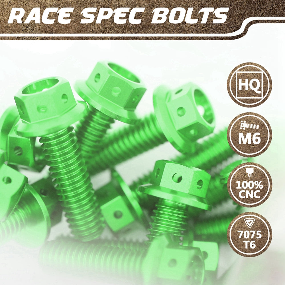Spec of Suzuki GSX-R 600 2006-2020 CNC Crankcase Cover Bolt Kit