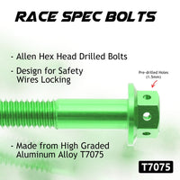 Details of Suzuki GSF 650 Bandit 2005-2006 CNC Crankcase Cover Bolt Kit