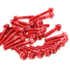 Red Suzuki GSX-R 1000 2017-2020 CNC Crankcase Cover Bolt Kit