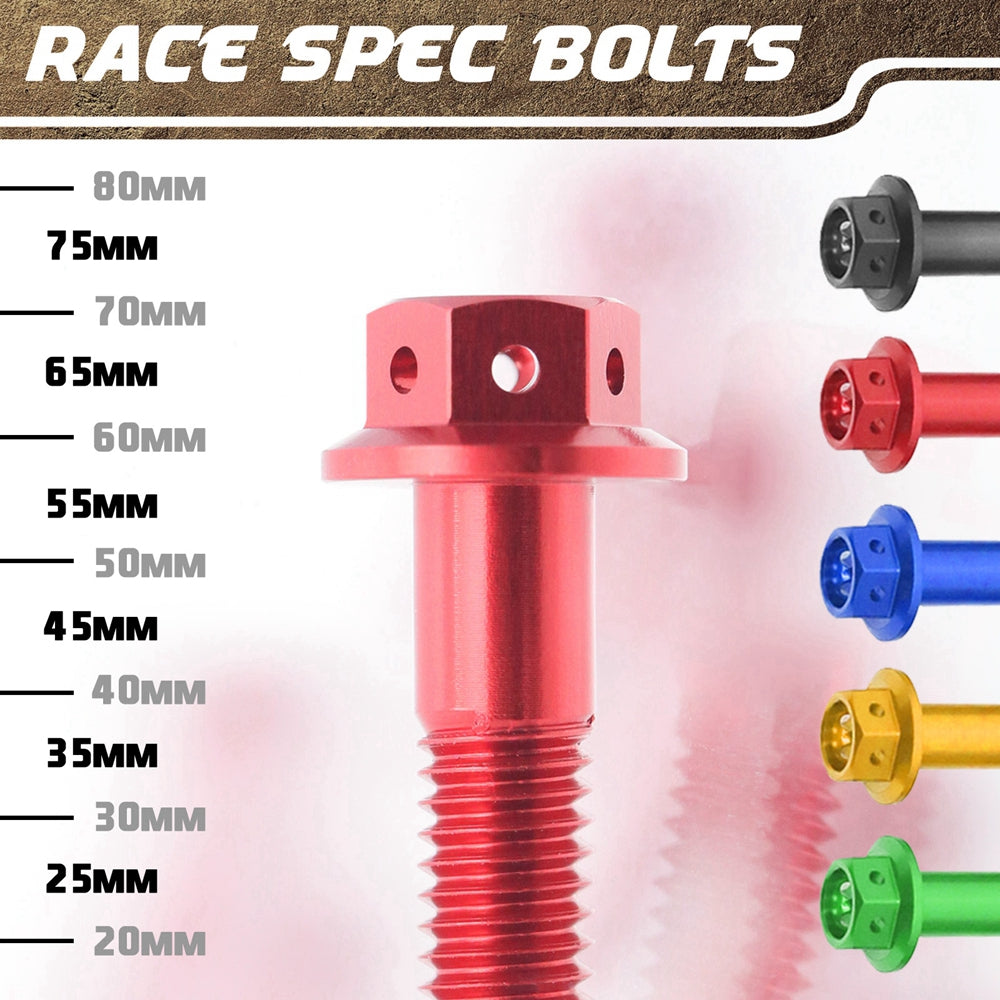 All color of Kawasaki Z1000 2007-2009 CNC Crankcase Cover Bolt Kit