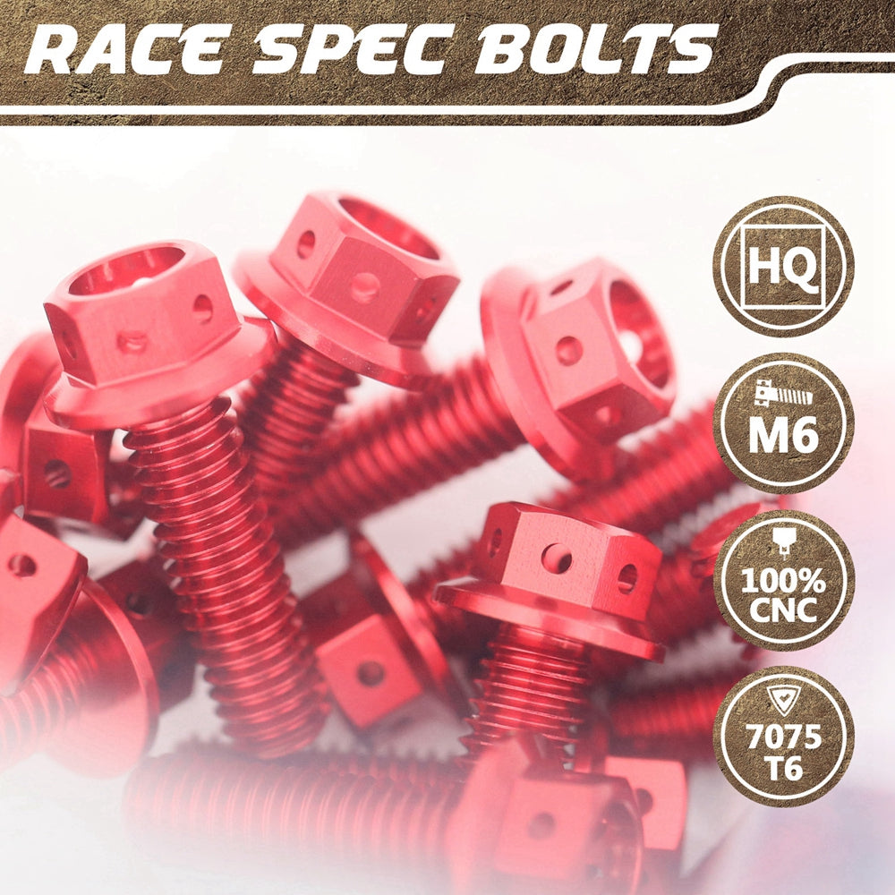 Spec of Suzuki GSF 650 Bandit 2005-2006 CNC Crankcase Cover Bolt Kit