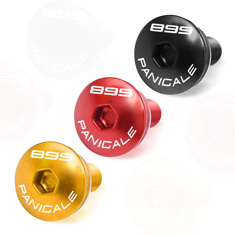 Fit Ducati 899 Panigale 2013-2019 Engraved Logo Faring Bolts - MC Motoparts