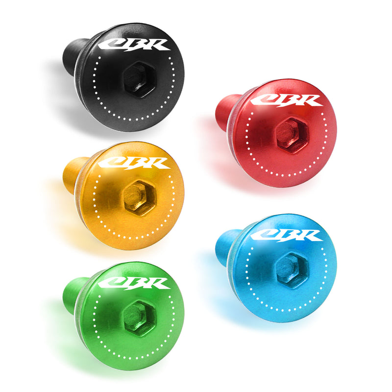 Fit Honda CBR Engraved Logo Windshield Bolts - MC Motoparts