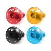 Fit Yamaha YZF R3 2014-2020 Engraved Logo Windshield Bolts - MC Motoparts