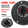 Deatil of Kawasaki ZX6R ZX10R ZX14R Quick Lock Fuel Cap - MC Motoparts