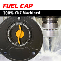 Deatil of Kawasaki ZX6R ZX10R ZX14R Quick Lock Fuel Cap