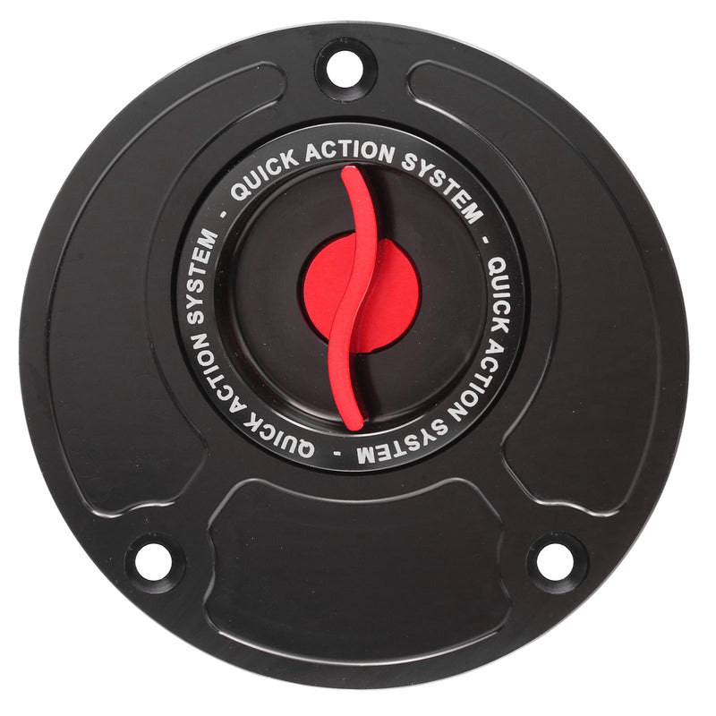 Red Suzuki SV650 SV1000 DL1000 Quick Lock Fuel Cap - MC Motoparts