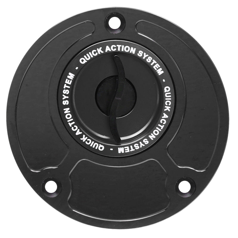 Black Ducati 848 1098 SuperSport ST3 ST4 Monster Quick Lock Fuel Cap