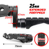 Fit Aprilia Mana 850 RSV4 Tuono V4R RFIGHT 25mm Adjustable Front Black Foot Pegs - MC Motoparts