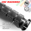 Fit Ducati Monster 600 821 S2R S4R RFIGHT 25mm Extension Front Black Foot Pegs - MC Motoparts