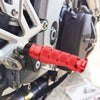 Fit Ducati 1199 1299 Panigale RFIGHT 25mm Adjustable Front Red Foot Pegs - MC Motoparts