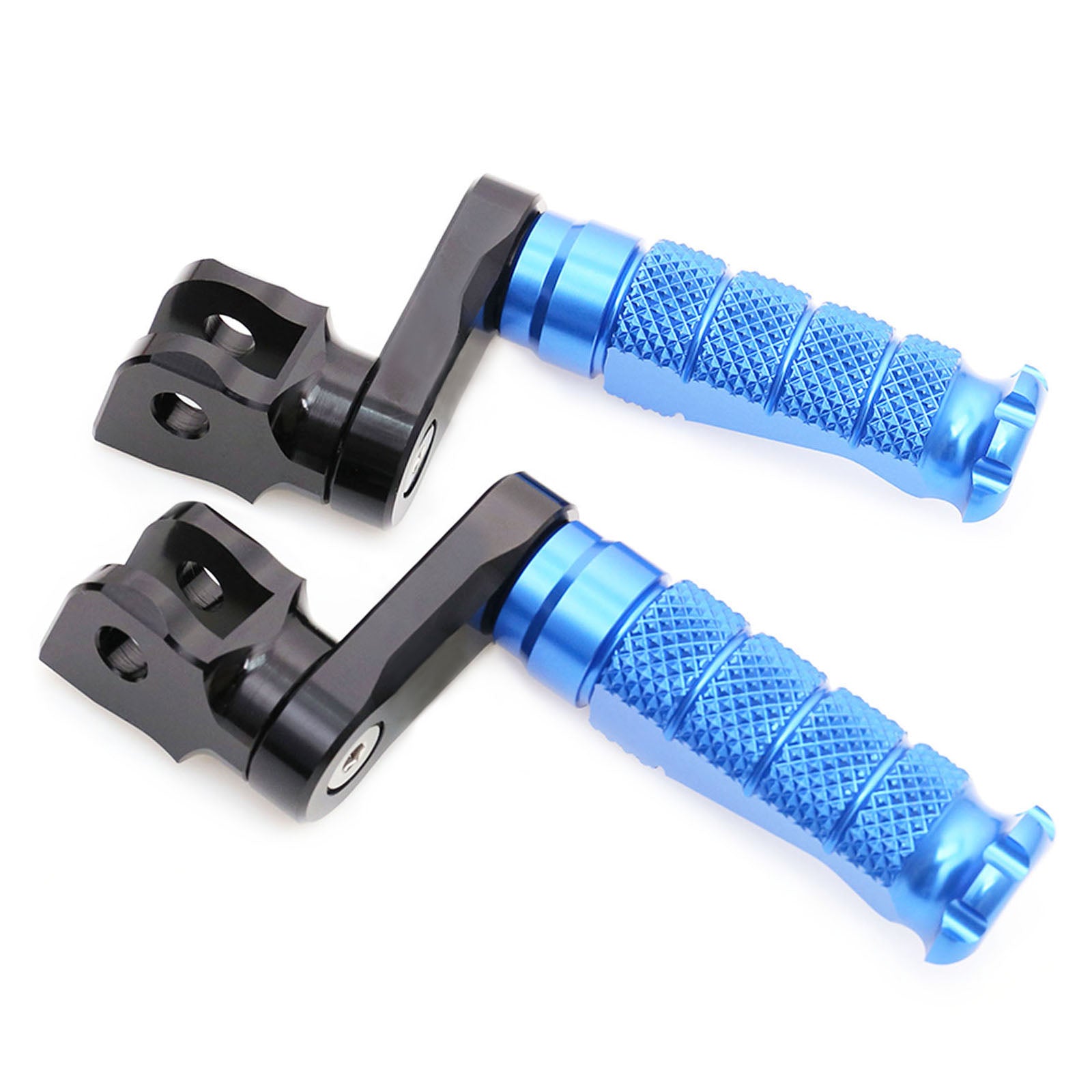 Fit Suzuki GSX-R 1000 600 750 RFIGHT 40mm Extension Front Blue Foot Pegs - MC Motoparts