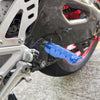 Fit Yamaha FZ1 FZ6 FZ8 MT-09 MT-07 RFIGHT 40mm Extension Front Blue Foot Pegs - MC Motoparts