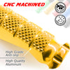 Fit Harley Davidson Softail Dyna RFIGHT 40mm Extension Front Gold Foot Pegs - MC Motoparts