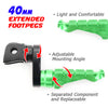 Fit Kawasaki GTR1400 Versys 1000 650 RFIGHT 40mm Extension Front Foot Pegs - MC Motoparts
