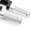 Fit Honda CBR1000RR CBR600RR RFIGHT 40mm Extension Front Silver Foot Pegs - MC Motoparts