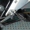 Fits Triumph Scrambler Speed Triple Sprint GT RFIGHT Front Black Foot Pegs - MC Motoparts