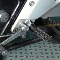 Fits Triumph Scrambler Speed Triple Sprint GT RFIGHT Front Black Foot Pegs - MC Motoparts
