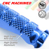 Fits Suzuki GSX-R 1000 600 750 RFIGHT Front Blue Foot Pegs - MC Motoparts