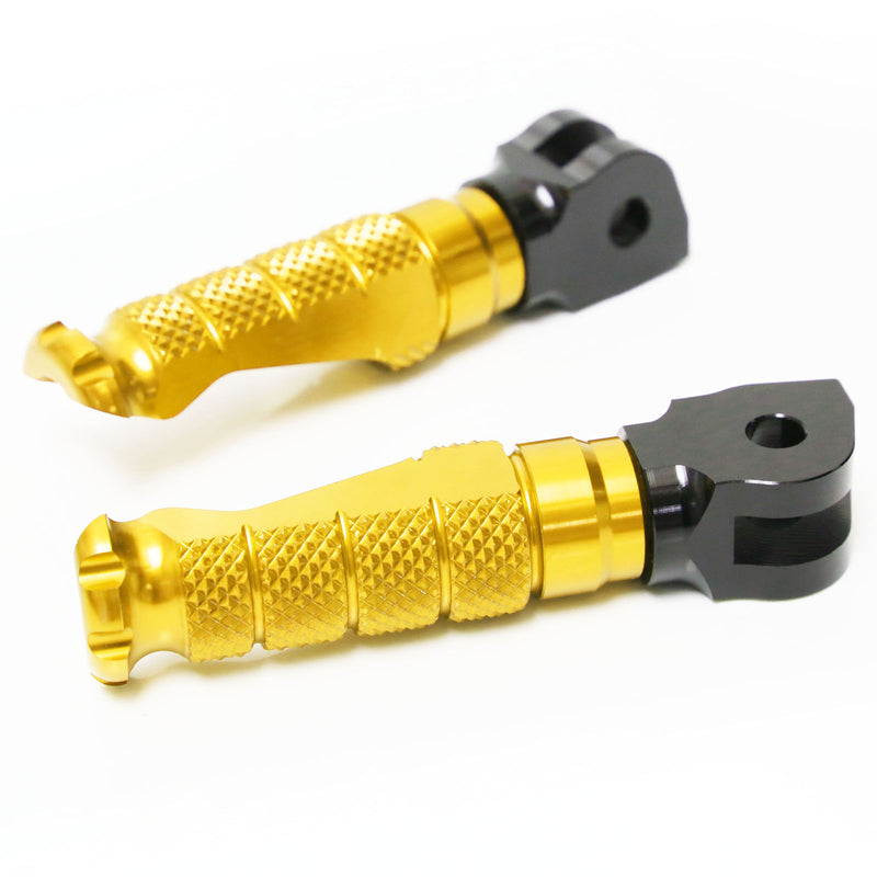 Fits Honda CBR1000RR CBR600RR RFIGHT Front Gold Foot Pegs - MC Motoparts