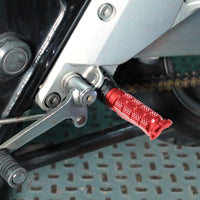 Fits Ducati 1199 1299 Panigale RFIGHT Front Red Foot Pegs - MC Motoparts