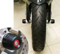 Fits Ducati Multistrada 950 1260 S Hypermotard 950 Aluminum Delrin Front Axle Fork Slider - MC Motoparts