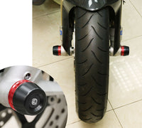 Fits Moto Guzzi V85 TT 1200 Sport Norge 1200GT Aluminum Delrin Front Axle Fork Slider - MC Motoparts