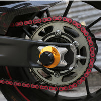 Fits Yamaha MT-07 YZF R7 XSR700 Aluminum Delrin Rear Axle Fork Slider - MC Motoparts