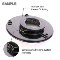 Detail of fuel cap Fit Honda NC750 2015-2020 REVO Logo Engraved Quick Lock Fuel Cap