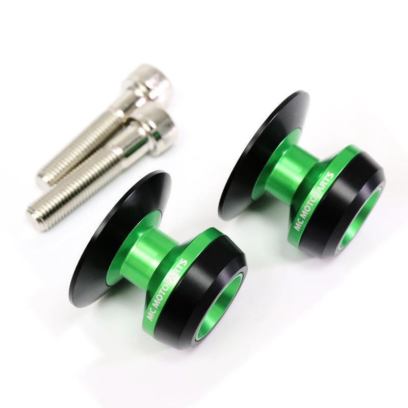 Fit Kawasaki TWALL 10mm Swingarm Spools - MC Motoparts