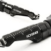 Fit Ducati 1098 EVO R S 07-09 Engraved Logo R-FIGHT Front Black Foot Pegs - MC Motoparts