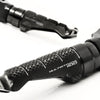 Fit Ducati Multistrada 1100 Engraved Logo R-FIGHT Front Black Foot Pegs - MC Motoparts