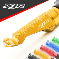Yamaha XJR 1300 SP 400 R engraved front rider Gold Foot Pegs