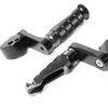 Fits Buell XB12R XB9S S1 S3 M2 40mm Adjustable Rear R-FIGHT Black Foot Pegs