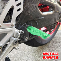 Fits Kawasaki ZX-6R ZX-7R Ninja 300R 40mm Extension Rear R-FIGHT Foot Pegs