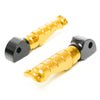 Fits Aprilia Dorsoduro 750 900 Tuono V4R Rear R-FIGHT Gold Foot Pegs