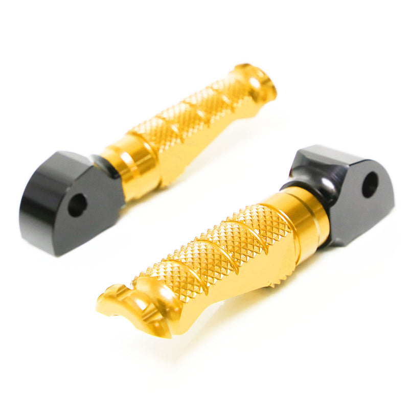 Fits Aprilia Dorsoduro 750 900 Tuono V4R Rear R-FIGHT Gold Foot Pegs