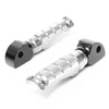 Fits Aprilia Dorsoduro 750 900 Tuono V4R Rear R-FIGHT Silver Foot Pegs