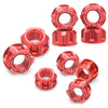 red mc motoparts honda monkey rear sprocket nut axle nut and sprocket nut kit set