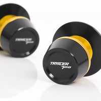 Fit Yamaha Tracer 700 16-17 Logo Engraved S-Fight 6mm Swingarm Spools - MC Motoparts