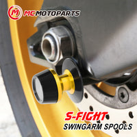 Fits BMW S1000XR S1000R S1000RR Eagle Biker 8mm Swingarm Spools