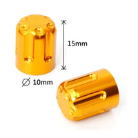 Fit Kawasaki Z1000 Z900 Z800 Z650 Engraved Logo Tire Valve Stem Caps - MC Motoparts