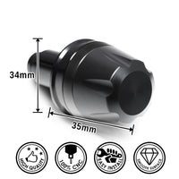 Fit Yamaha YZF R6 2006-2019 Engraved V-Ranger Bar Ends - MC Motoparts