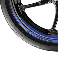Robotic Pattern 17 inch Wheel Front & Rear Removable Rim Sticker Set - MC Motoparts