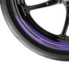 Robotic Pattern 17 inch Wheel Front & Rear Removable Rim Sticker Set - MC Motoparts