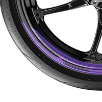 Robotic Pattern 17 inch Wheel Front & Rear Removable Rim Sticker Set - MC Motoparts
