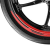 Robotic Pattern 17 inch Wheel Front & Rear Removable Rim Sticker Set - MC Motoparts