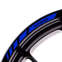 Fit Ducati 1098 Logo Strips Wheel Rim Edge Sticker - MC Motoparts